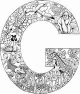 Letter G Coloring Pages Preschool sketch template