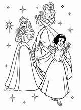 Princess Coloring Printable Sheet sketch template