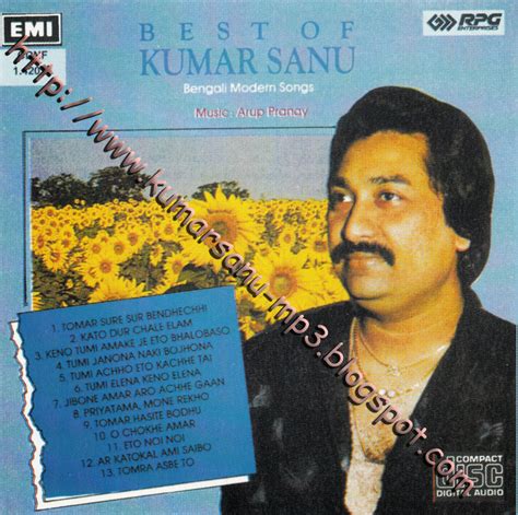 Best of Kumar Sanu (Bengali Modern Songs) (1993) Bengali Album – Kumar Sanu - Kumar Sanu Bengali ...