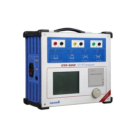 Substation Secondary Protective Current Transformer Testing System CT Vt Analyzer - China CT ...