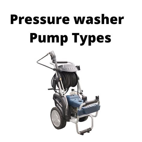 Pressure Washer Pump Types and Features