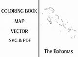 The Bahamas Coloring Book Map For Kids Graphic By Mappingz · Creative  sketch template