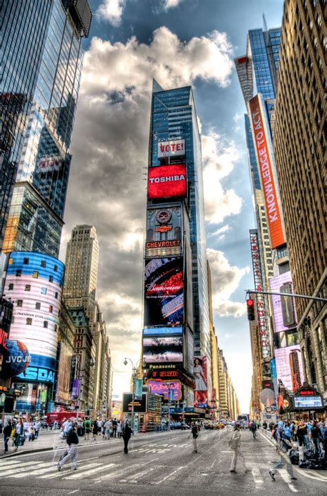 New York City – Times Square – HDR | Paesaggi, Paesaggi urbani, Fotografia di città