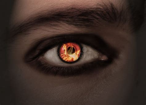 Burning eye. Demonic burning eye in the dark , #AD, #eye, #Burning, #Demonic, #dark, #burning # ...