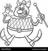 Clown Circus Clowns Cool2bkids Payaso Colorear Joker Later Basteln  sketch template