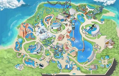 Seaworld Orlando Printable Map | Download Them And Try To Solve - Florida Sea World Map ...