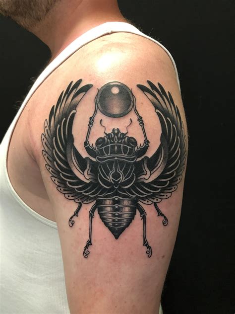 Cicada in the style of a Khepri Scarab. Jacob Rivera Live Free Tattoo ...