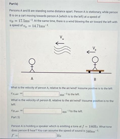 Solved When conducting a doppler shift calculation for sound | Chegg.com