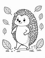Free Printable Hedgehog Coloring Pages sketch template