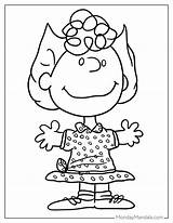 Printable Coloring Pages Peanuts sketch template