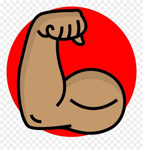 Arm Muscle Art Sturdy Freeuse Library - Sturdy Clipart - Png Download ...