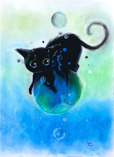 Earth guardian drawing - a cute kitty by Itanhunt on DeviantArt