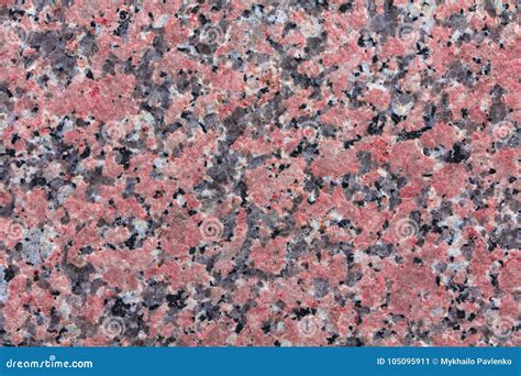 Granite Texture, Red Base with Black and Gray Spots Stock Image - Image of countertop, geology ...