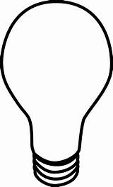 Lightbulb Coloring Page sketch template