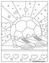 Free SOCCER Coloring Pages For Download Printable PDF sketch template