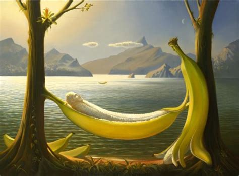 Banana Hammock - artist Vladimir Kush : Art