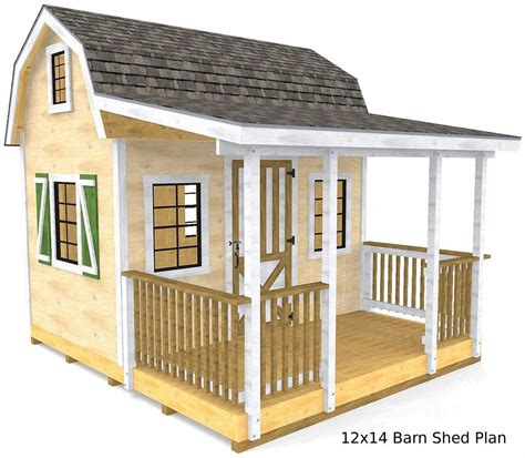 10x10 shed plans with porch | Shed plans collection