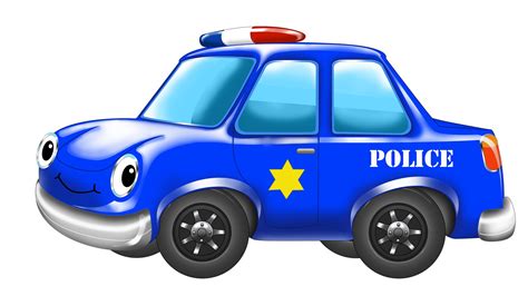 Police Car Cartoon - ClipArt Best