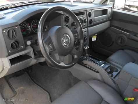 Medium Slate Gray Interior 2007 Jeep Commander Sport 4x4 Photo ...