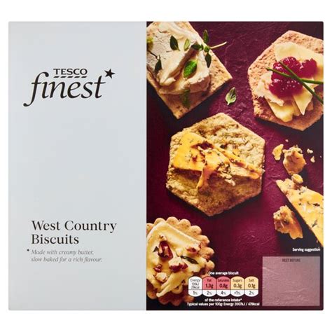 Tesco Finest West Country Biscuits For Cheese 300G - Tesco Groceries
