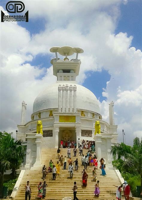 Dhauli Shanti Stupa (Dhabalgiri Temple) From: Orissa(Bhubaneswar) Photo Details Click: Debasis ...