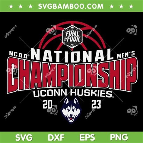 Uconn Huskies Champions 2023 SVG PNG