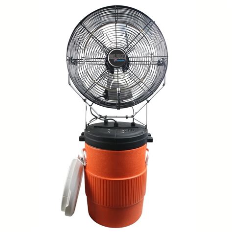 Premium Outdoor Cooling Misting Fan, Portable Patio Swamp Cooler for ...