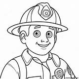 Fireman Sam Coloring Page  Pagescom sketch template