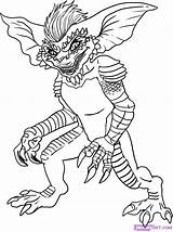 Gremlins Coloring Pages sketch template