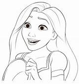 Rapunzel Coloring Pages  Best For Kids sketch template