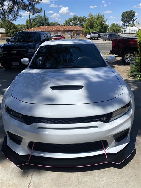 2020-Present Charger Widebody Splitter ScatPack/Hellcat – JRSTICKERZ