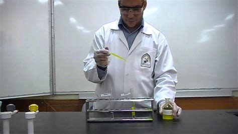 Picric Acid's test Part 3: to differentiate between Albumin & peptone - YouTube