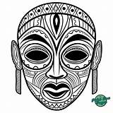 40 African Tribal Mask Coloring Pages For All Ages sketch template