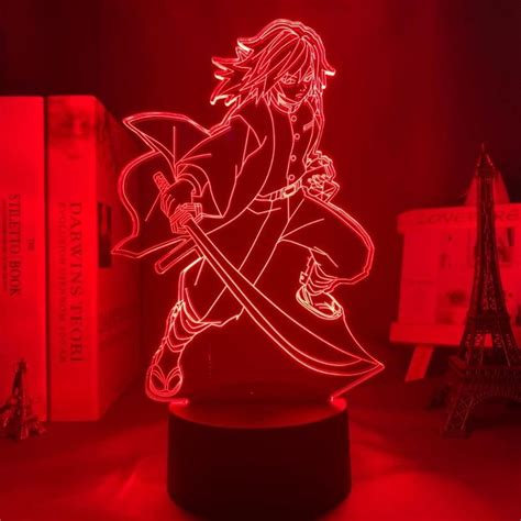 Kimetsu no Yaiba Lamp - Giyu Tomioka Demon Slayer Storeandise Demon ...