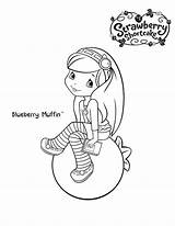 Blueberry Muffin Coloring Pages  Easy For Kids sketch template