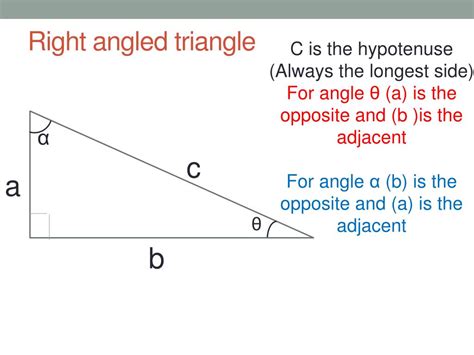 PPT - Right angled triangle PowerPoint Presentation, free download - ID:2168659