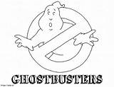 Ghostbusters Logo Drawing coloring Page sketch template