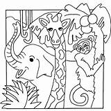 30  Jungle Coloring Pages Free Printable PDF & Online Coloring sketch template