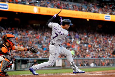 Final Score: Giants 3, Rockies 0 - Purple Row