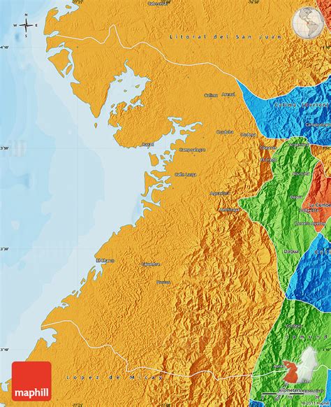 Political Map of Buenaventura