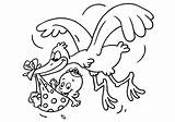 Stork Coloring Pages  Best Coloring For Kids sketch template