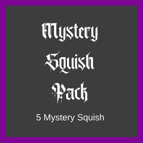 Mystery Squish Pack - 5 Squish | Darque Path | Reviews on Judge.me