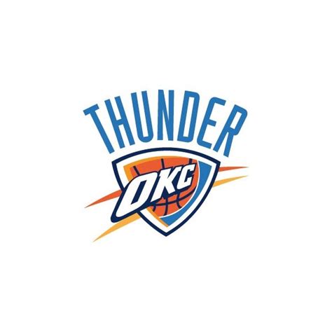 Passion Stickers - NBA Oklahoma City Thunder Logo Decals & Stickers