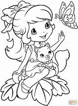 Strawberry Shortcake Cherry Jam Coloring Pages sketch template