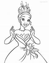 Printable Princess Tiana Coloring Pages For Kids sketch template