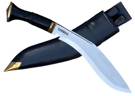 Buy Gurkha Nepal Army Kukri 9" Fixed Blade Full Tang Carbon Steel ...