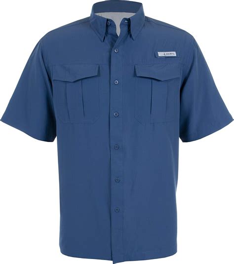 Amazon.com: HABIT Men's Belcoast Short Sleeve River Guide Fishing Shirt ...