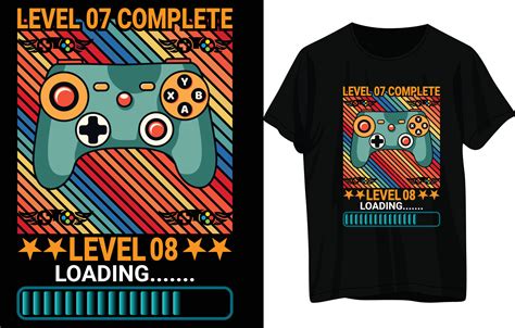 Gaming T-Shirt Design 16969938 Vector Art at Vecteezy