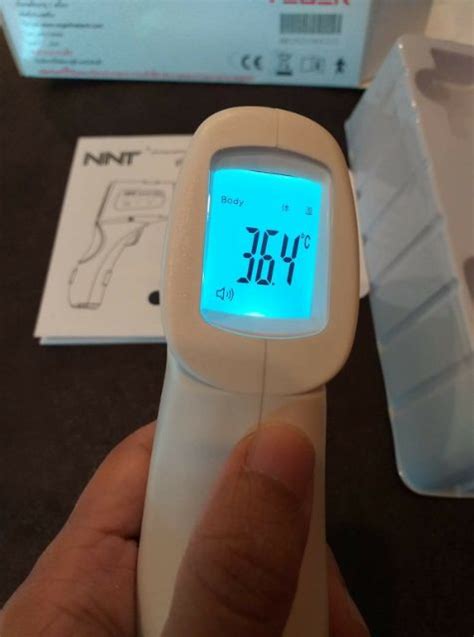 NNT 2in1 Infrared Thermometer Forehead fever temple, very accurate measurement – Angkor Panda