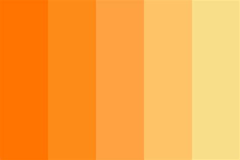 orange sherbet Color Palette